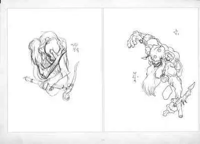 ALICESOFT ORION SCRIBBLES with CROQUIS ULTIMATE EDITION VOL.2 織音計画特別版 ラフ画集