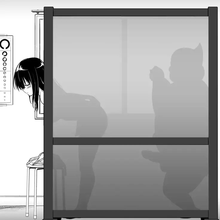 Kotegawa x Kouchou Silhouette Hokenshitsu