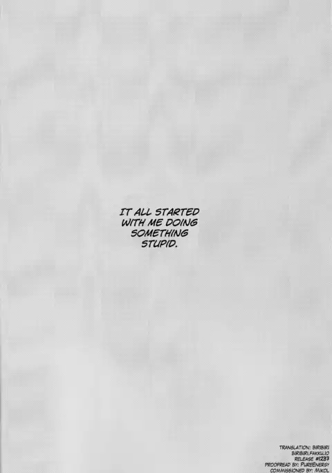 Ore to Tetsu no xxx na Kuse