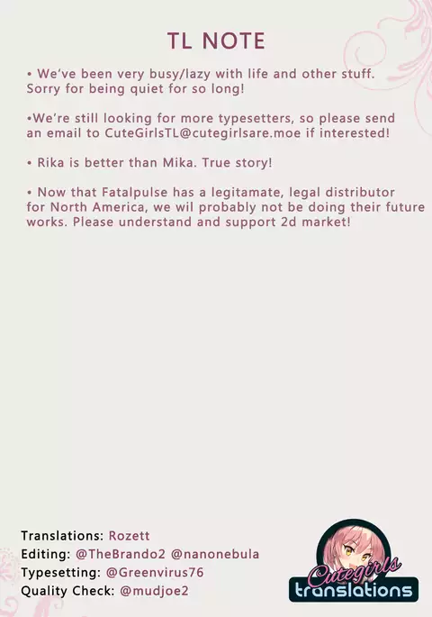 Passion Pink! {Cutegirls}