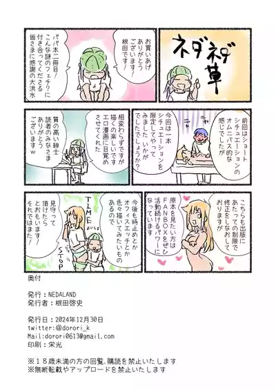 [NEDALAND (Neda Hirofumi)] Chichioya ga Bishoujo ni Natte Shimatte Iroiro Tsurai ~Massge Hen~ [Digital]