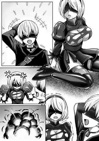 2B, 9S kara Hacking o Ukeru