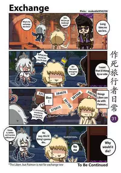 Make Die Traveler Daily Life