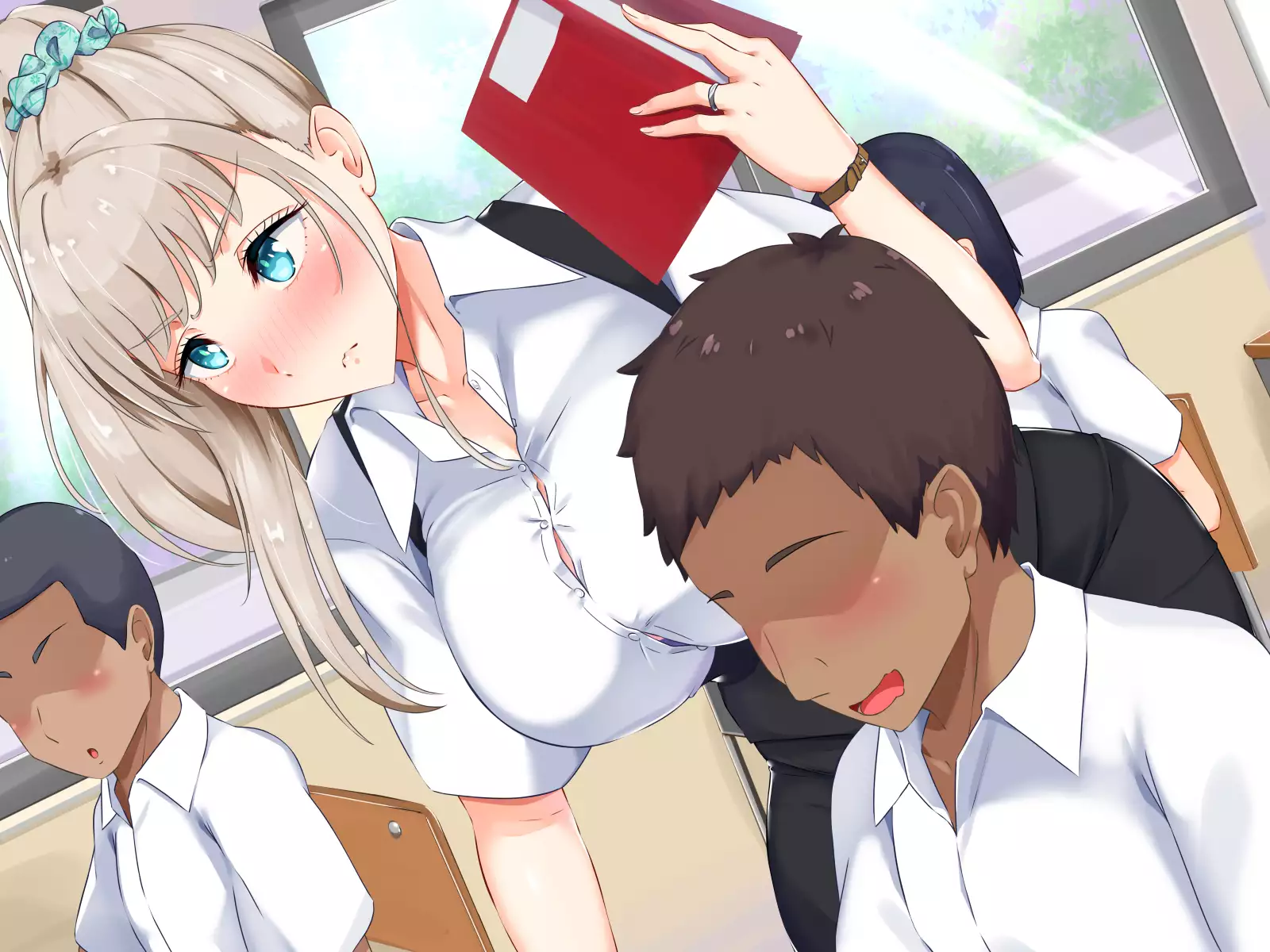 Shoushika Taisaku - Hitozuma Kyoushi no Partner wa Oshiego ni Kimarimashita