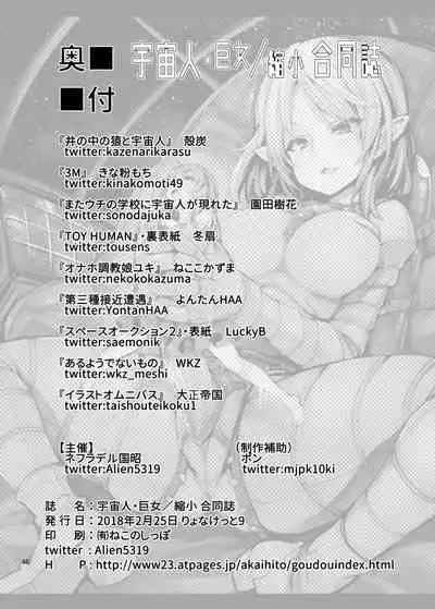 Jintai Shukushou Goudoushi | Body Shrink Joint Comic (Vol 1-2-3)