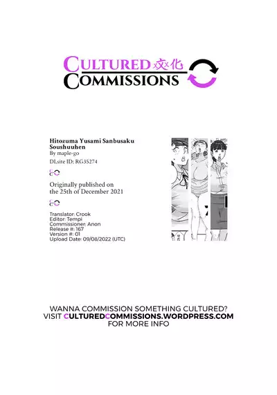 Hitozuma Yusami Sanbusaku Soushuuhen | Married Woman Yusami Trilogy Compilation