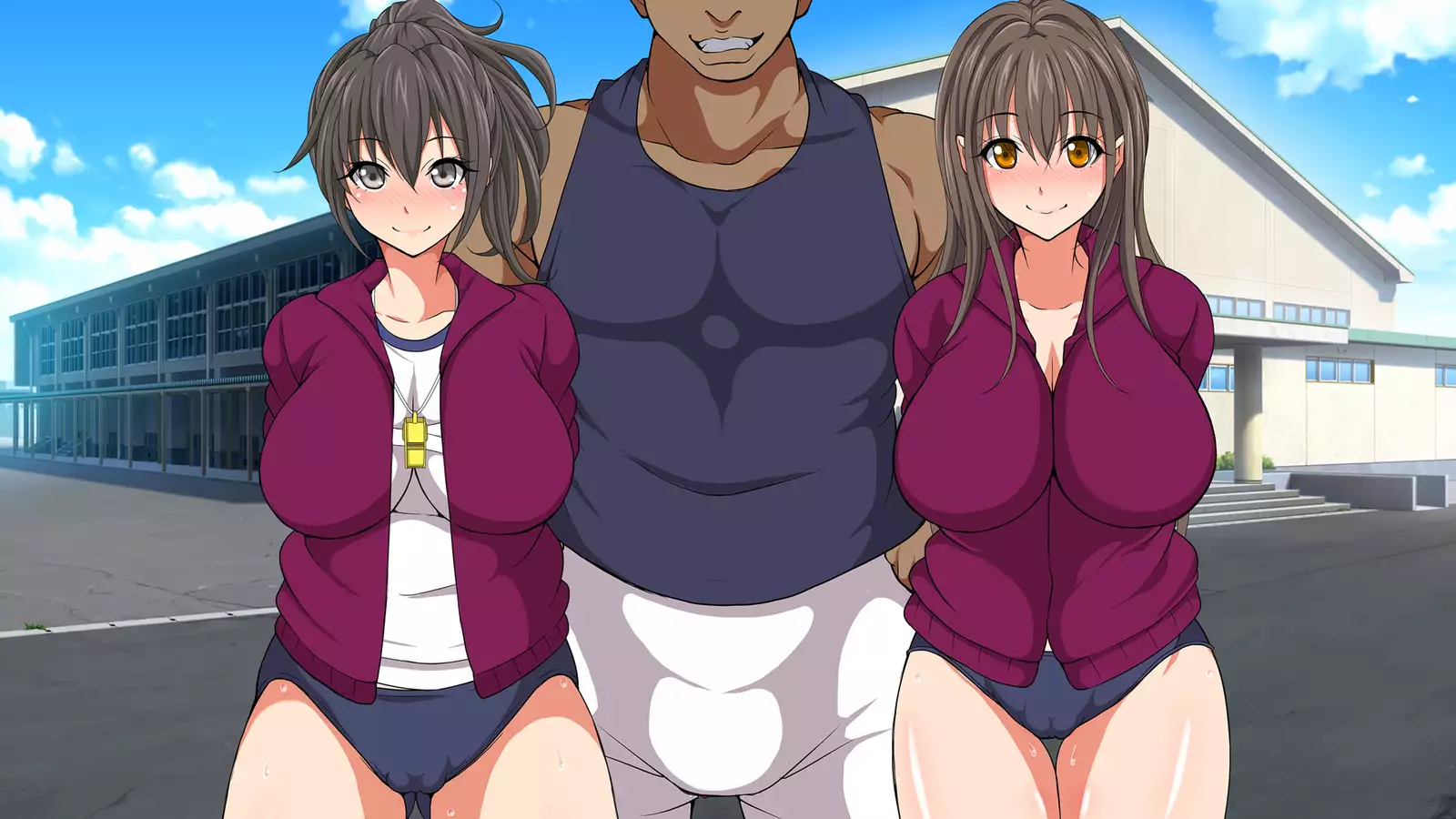 Gasshukujo no Senpai Manager-tachi to -Kyuubyoudai Chinpo no Kouhai-