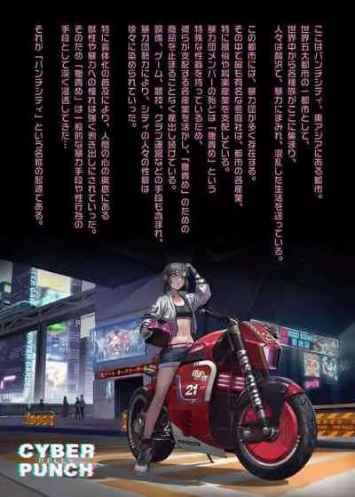 CYBER BELLY PUNCH・saiba hara pan