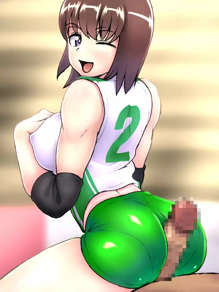 Shojo Volley Senshu no Shiri ni Kosuri tsukete Ikuu!