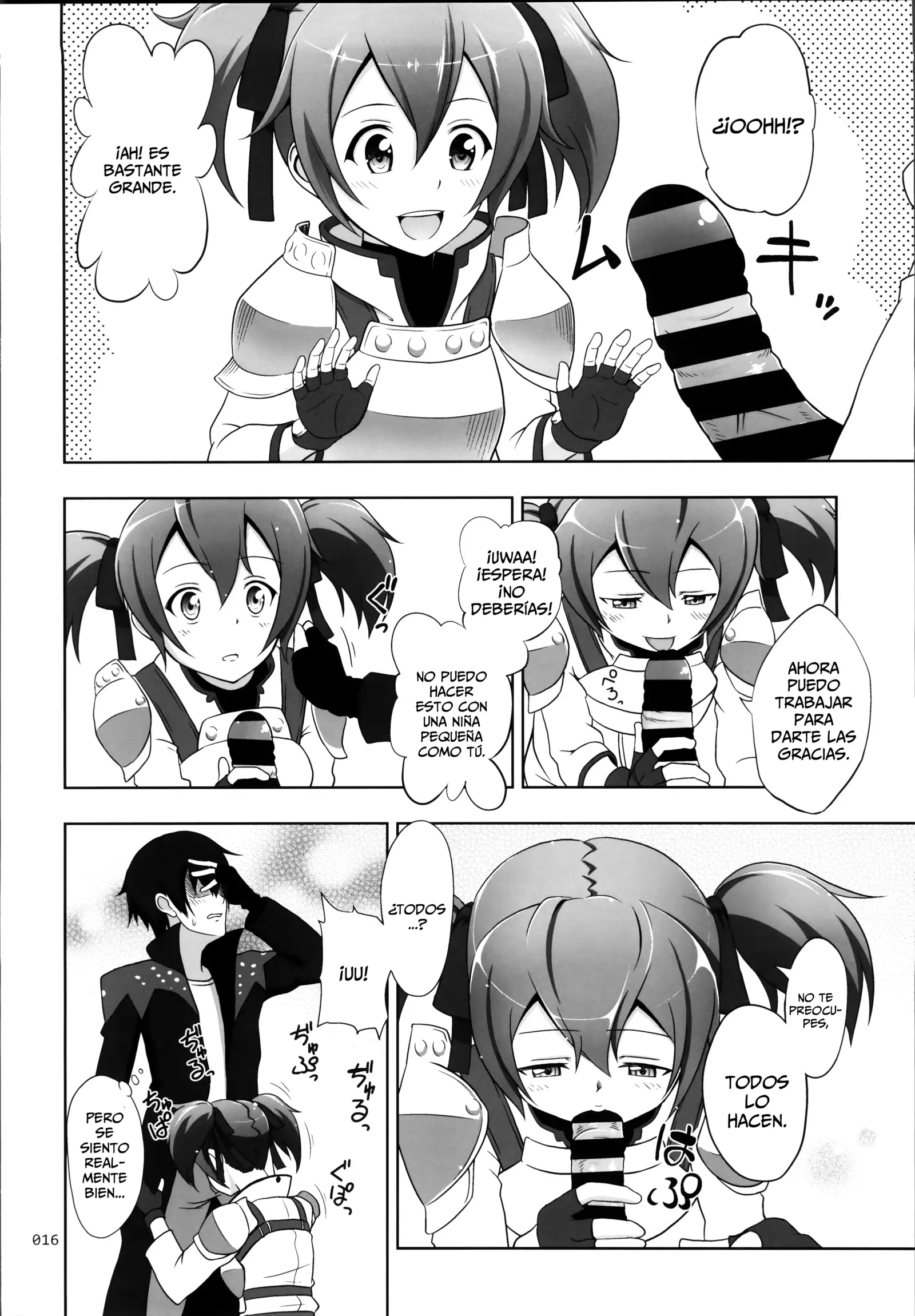 SAO no Usuusu na Ehon Buatsui spanish incompleto