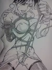 Gangster woman's execution