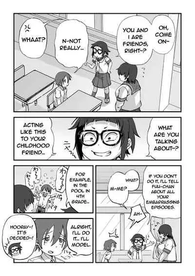 Boku wa Manken Senzoku Nude Model