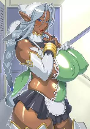 Elf no Sumu Danchi - Dark Elf Mama Gyunhild