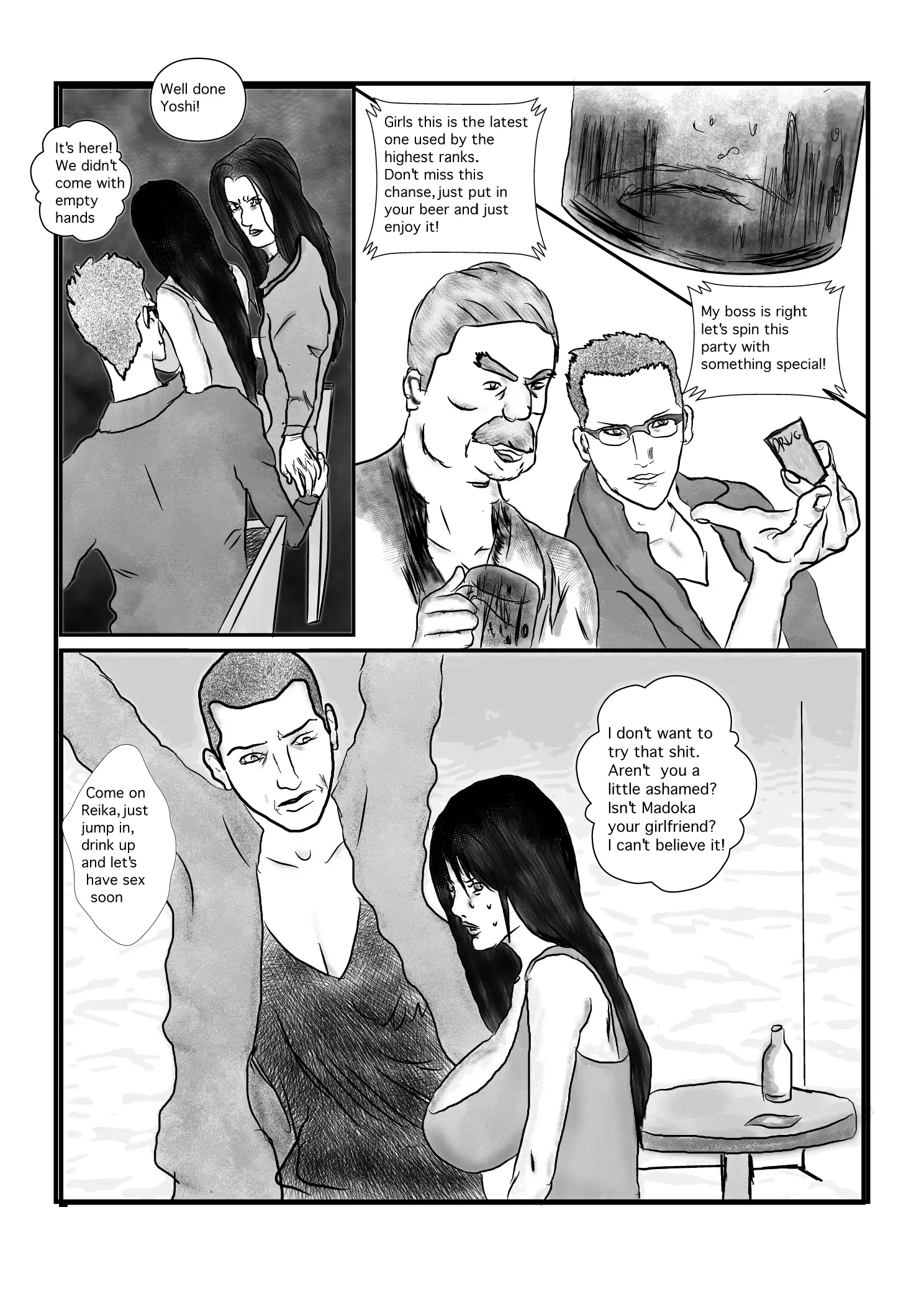 Reika's past Gantz side story