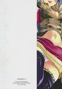 (C80) [Ryuknigthia (Kiduki Erika)] Daily RO 6 (Ragnarok Online)
