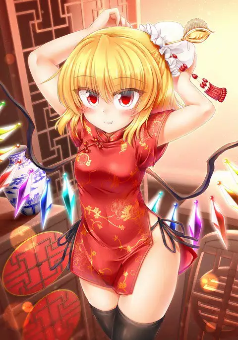 MiniSkir China Flan-chan no Yuuwaku