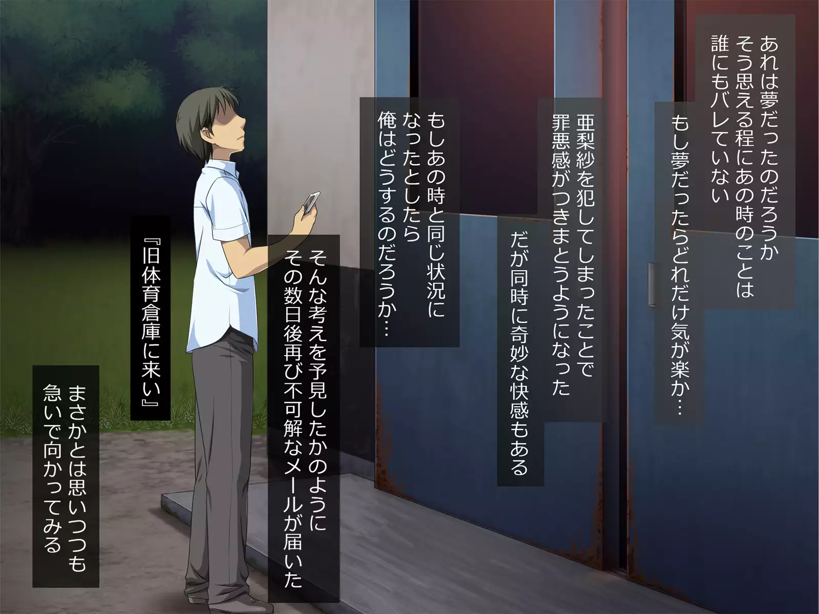 Flesh Holes That Can't Resist ~Schoolgirls Bound At Night~