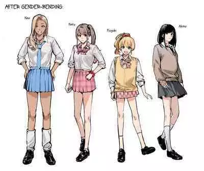 Shuudan Jotaika Gyaru, Ochiru | Mass-Gender Bended Gyarus, Fall into Depravity