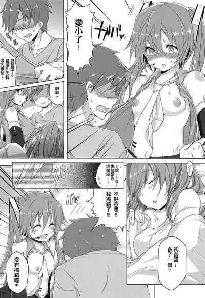 (THE VOC@LOiD M@STER 41) [Kusoyuridanchi (Johnson)] Chippai-san to Deppai-san (VOCALOID) [Chinese] [舒馬克個人漢化]