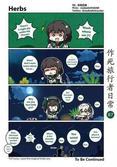 Make Die Traveler Daily Life