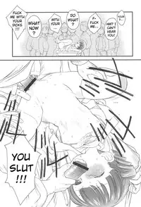 [GA FAKE (Tajima Yasue)] Docchi de Yaru? (Mitsudomoe) [English] [ATF]