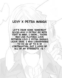 [ATK＠Pixiv] Levi × Petra Manga (Shingeki no Kyojin) [English]