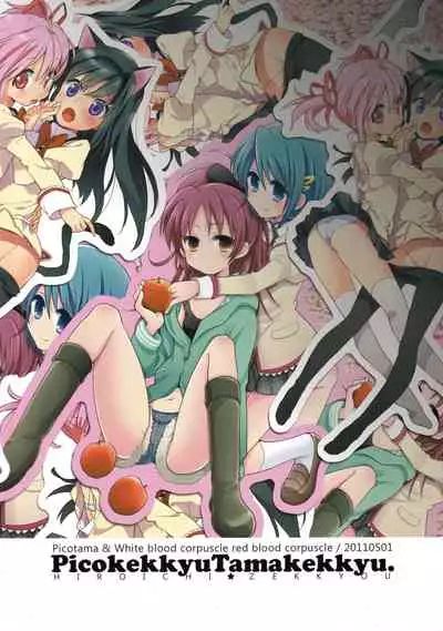 [Picotama., Hakkekkyuu Sekkekkyuu (Hiroichi, Zekkyou)] two LOVE (Puella Magi Madoka Magica)