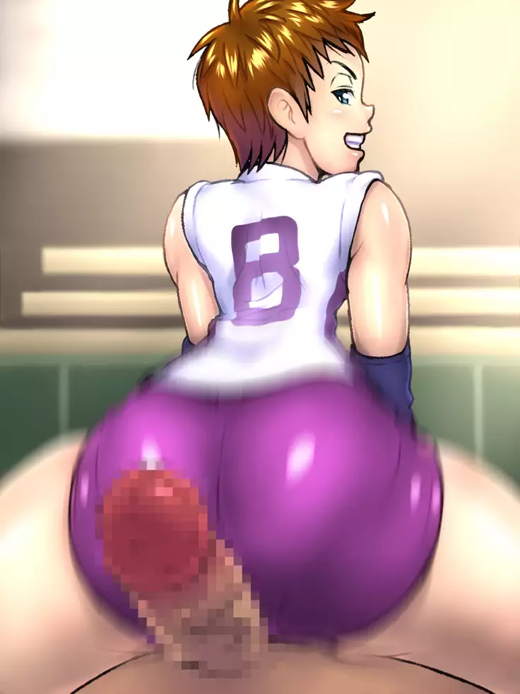 Shojo Volley Senshu no Shiri ni Kosuri tsukete Ikuu!