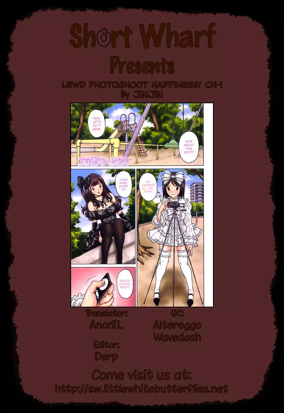 Lewd Photoshoot Happiness! Chapter 1