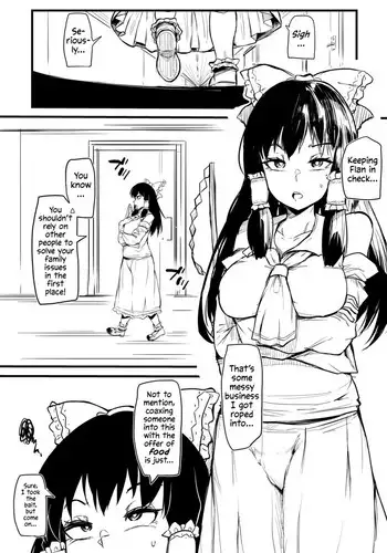 [Makin] Futanari Flan-chan Ga Reimu O Choukyou Suru Manga | Futanari Flan-chan Training Reimu (Touhou Project) [English] [Solas]
