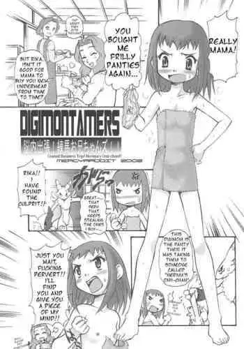 [INFINITY-FORCE (Mercy Rabbit)] Nounai Shucchou! Nerima Onii-chans!! | Cranial Business Trip! Nerima's Onii-chan!! (Digitama 04 FRONTIER) (Digimon Tamers) [English]