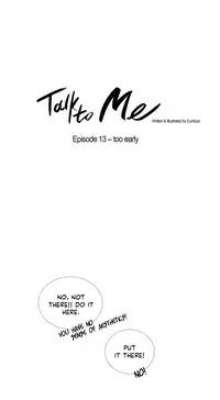[Silverstar] Talk To Me Ch.1-38 (English) (Ongoing)