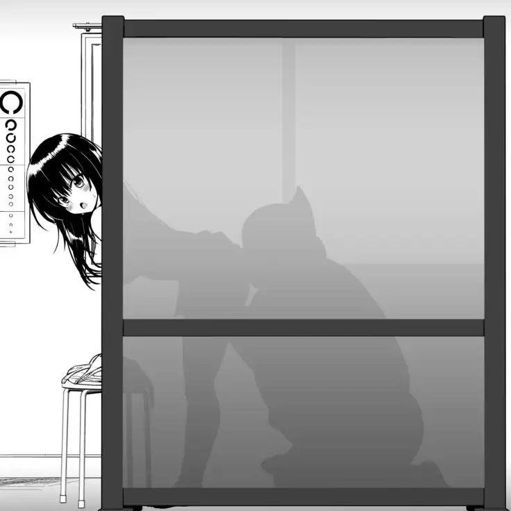 Kotegawa x Kouchou Silhouette Hokenshitsu