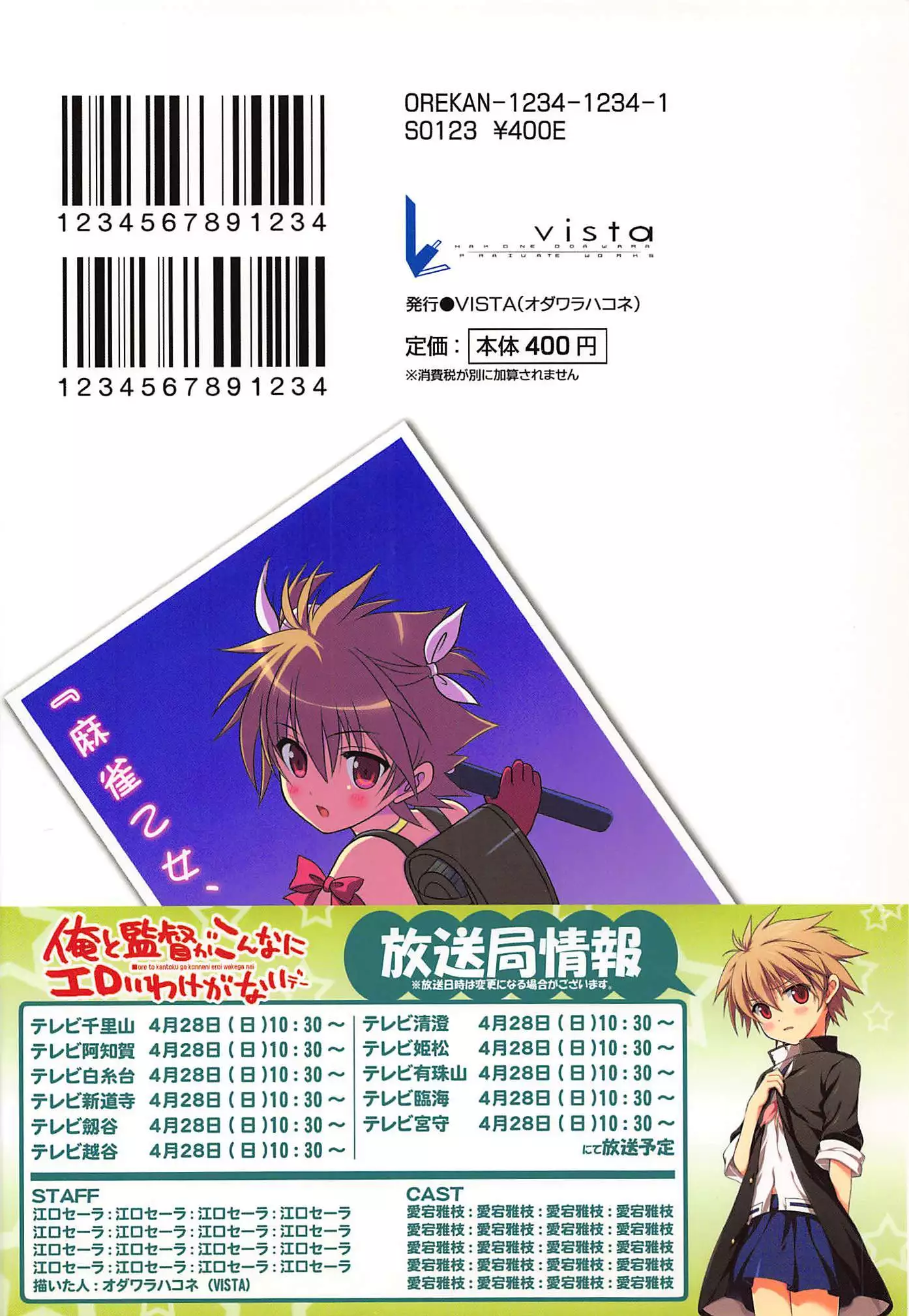 Ore to Kantoku ga Konna ni Eroi Wake ga Nai