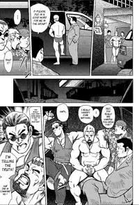 [Kihira Kai, Ebisubashi Seizoh] Otokotachi no Mahae [English] [Leon990]