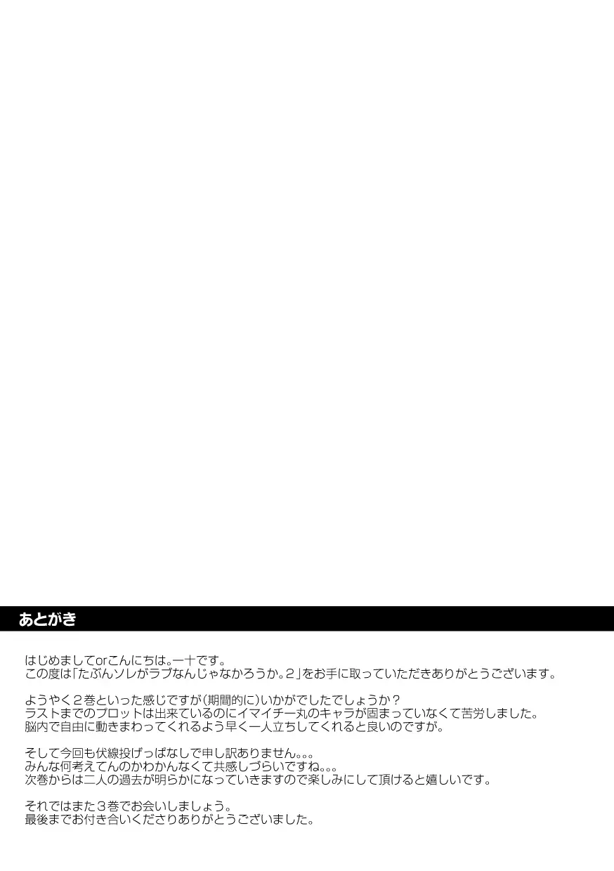 Tabun Sore ga Love Nanjanakarou ka 2