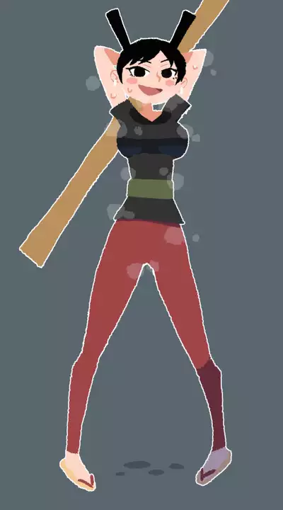 Natsu-Mon no onesan no etchi Comic wo kakimashita