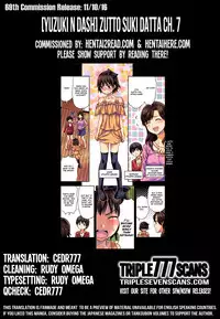 [Yuzuki N Dash] Zutto Suki Datta [English] [TripleSevenScans]