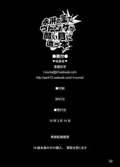 Eirin no Kusuri de Udonge ga Hidoi Meniau Hon