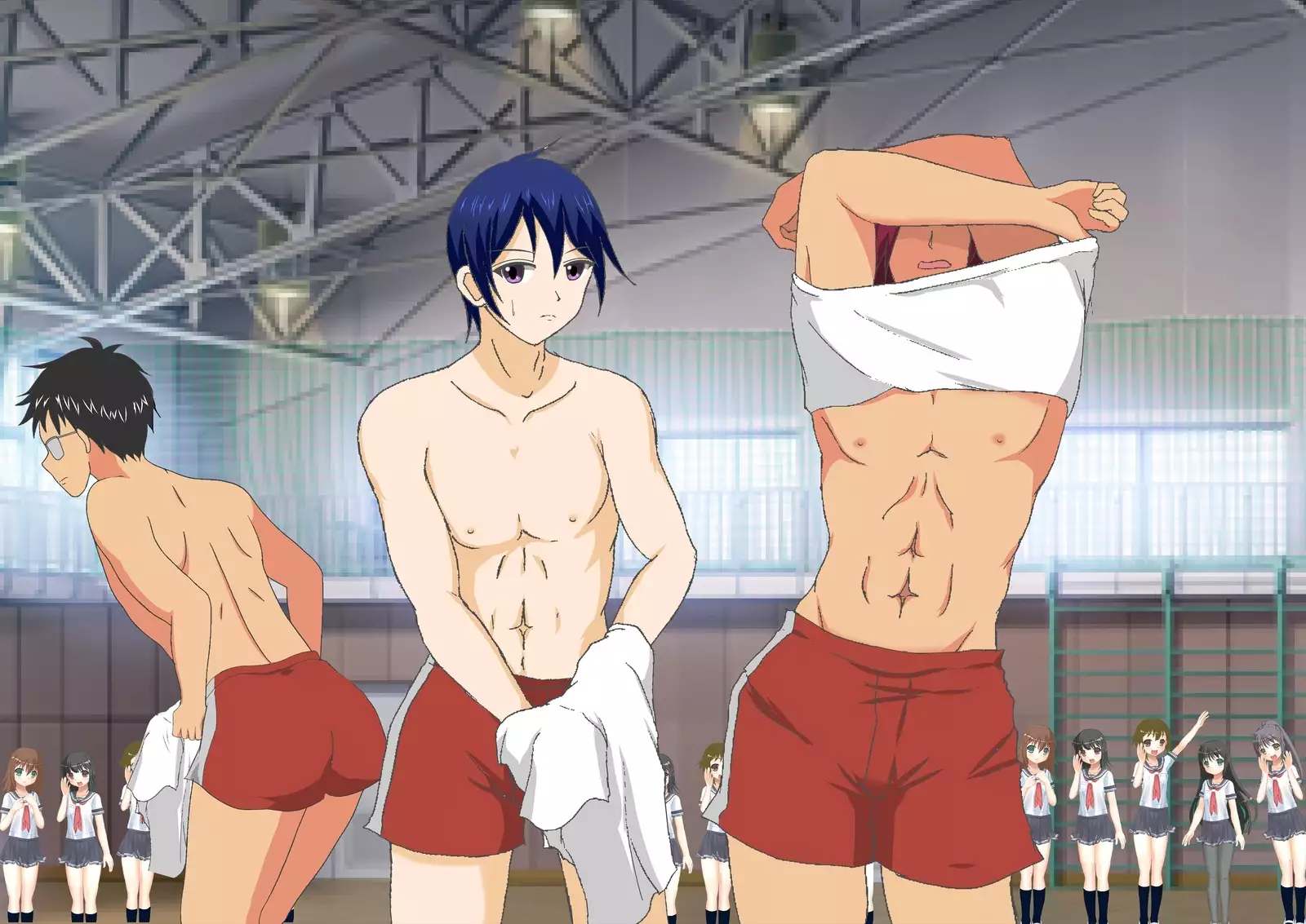 Danjo Taiketsu! Maketara Nuideiku Basuke!