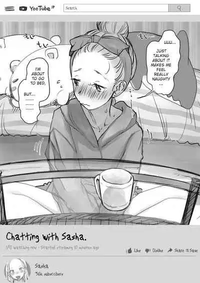 Sasha-chan no YooTube Haishin. Okiniiri Sex Friend Shoukai 2
