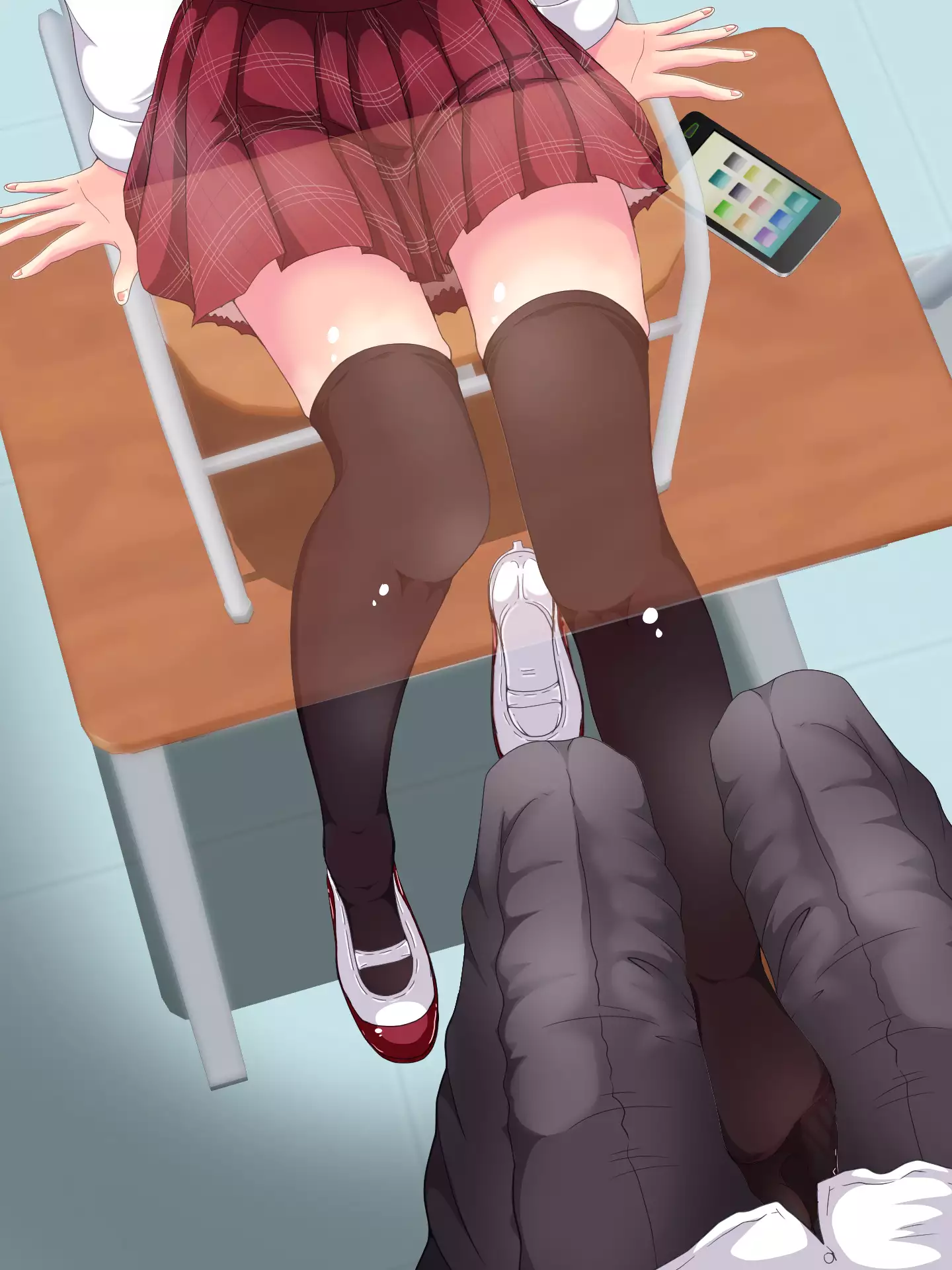 Matamata Ashi de Choukyou Sarechau!! Aki no Seifuku Kaikan Ashikoki 2